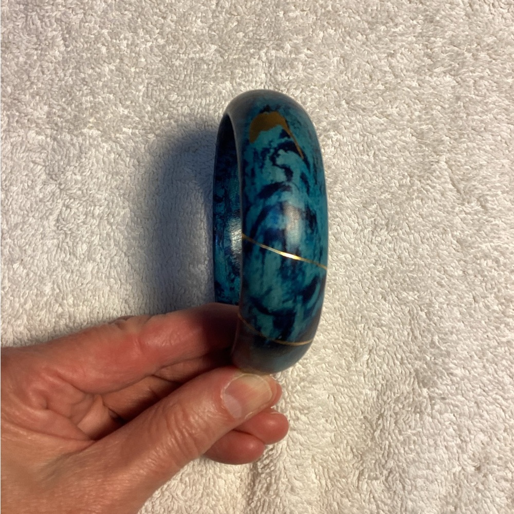 Leather Bangle Bracelet